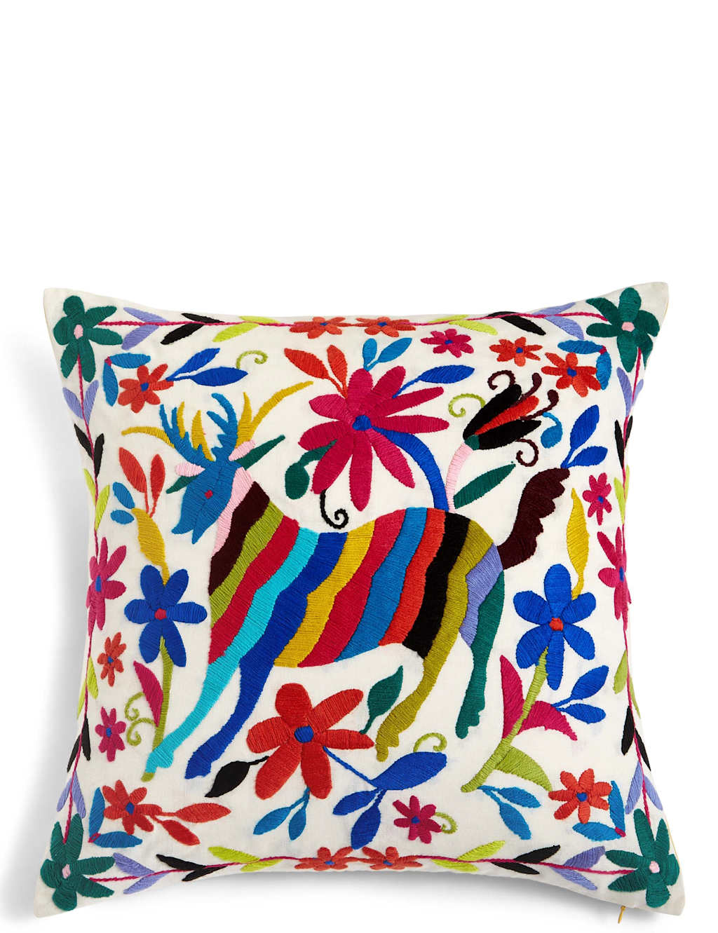 Embroidered Cushion 1 of 2