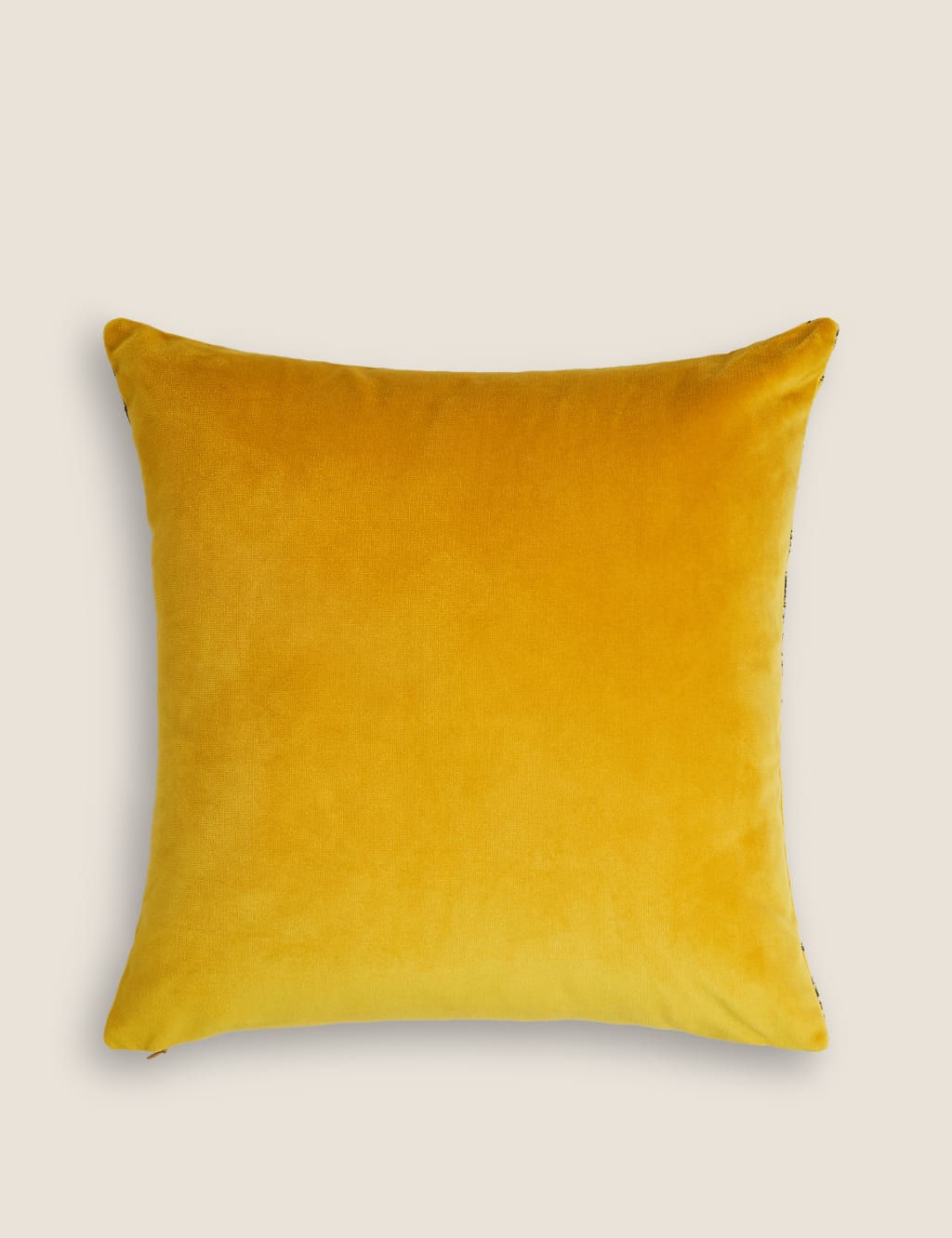 Velvet Foil Bird Metallic Cushion 2 of 5