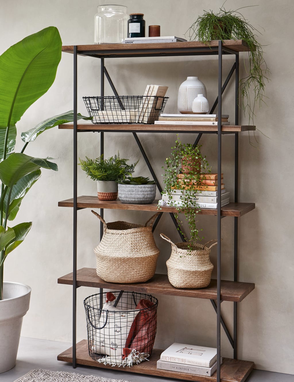 Sanford Parquet Bookcase 9 of 10