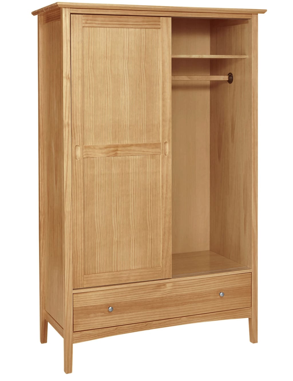Hastings Light Natural  Sliding Wardrobe 5 of 8