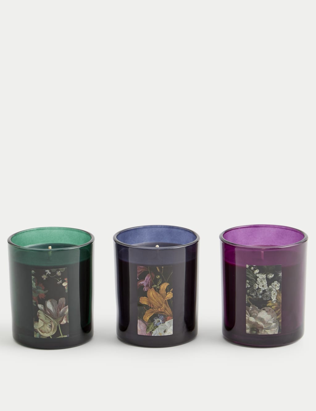 Set of 3 Dutch Florals Candle Gift Set 3 of 4