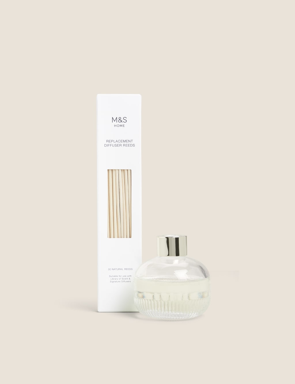 Set of 60 Natural Diffuser Reeds 2 of 3