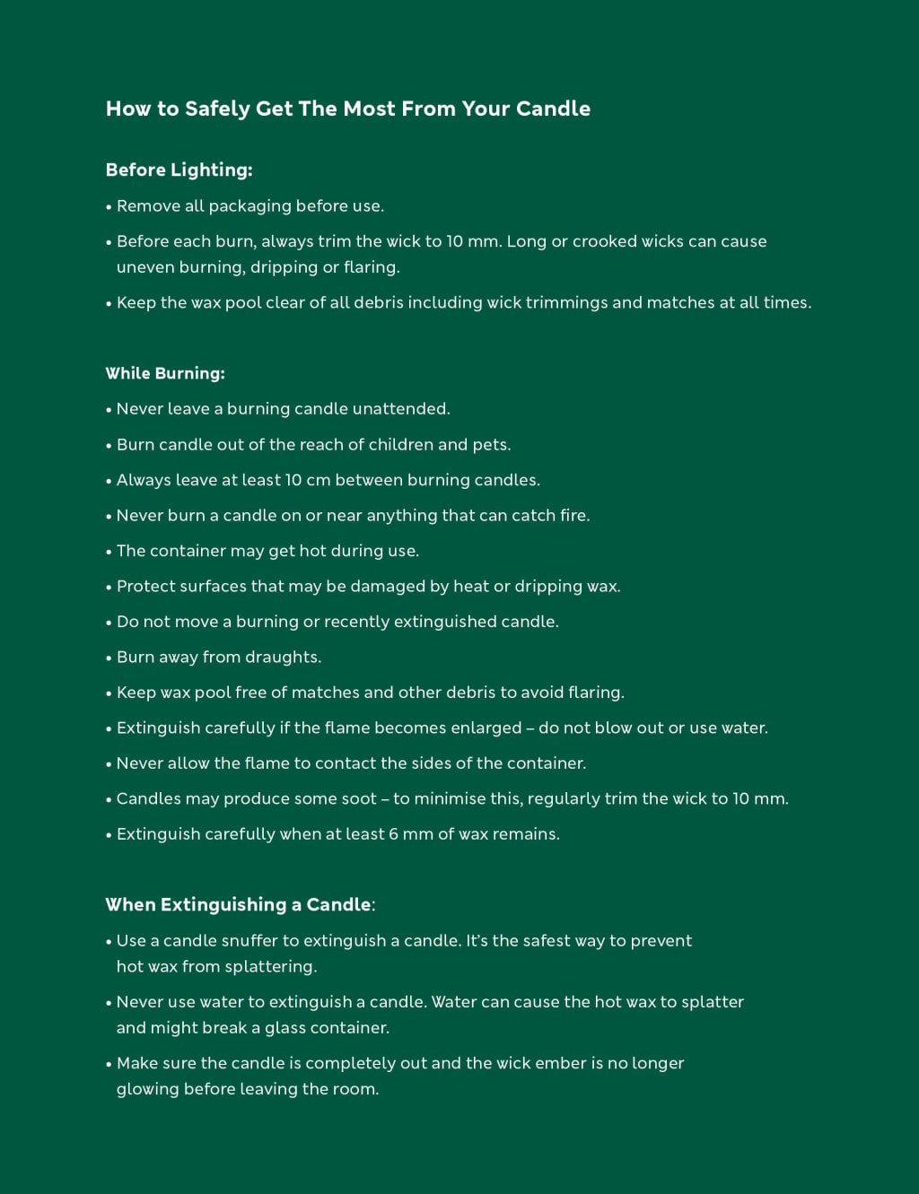 Sleep Candle Refill 7 of 7
