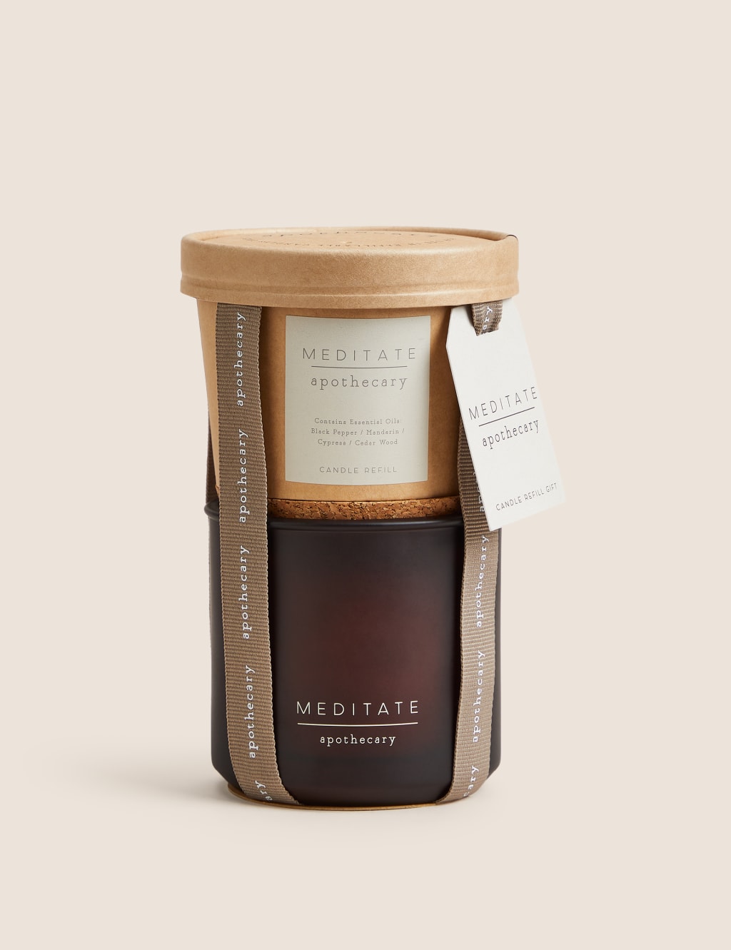 Meditate Candle & Refill Set 3 of 3