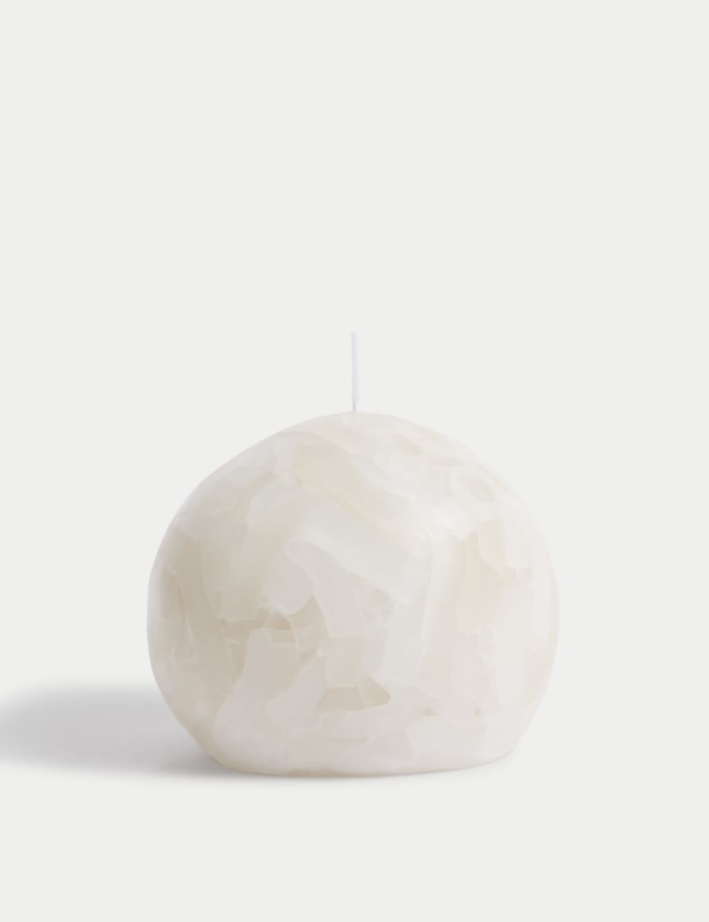 Marble Pebble Candle 1 of 4