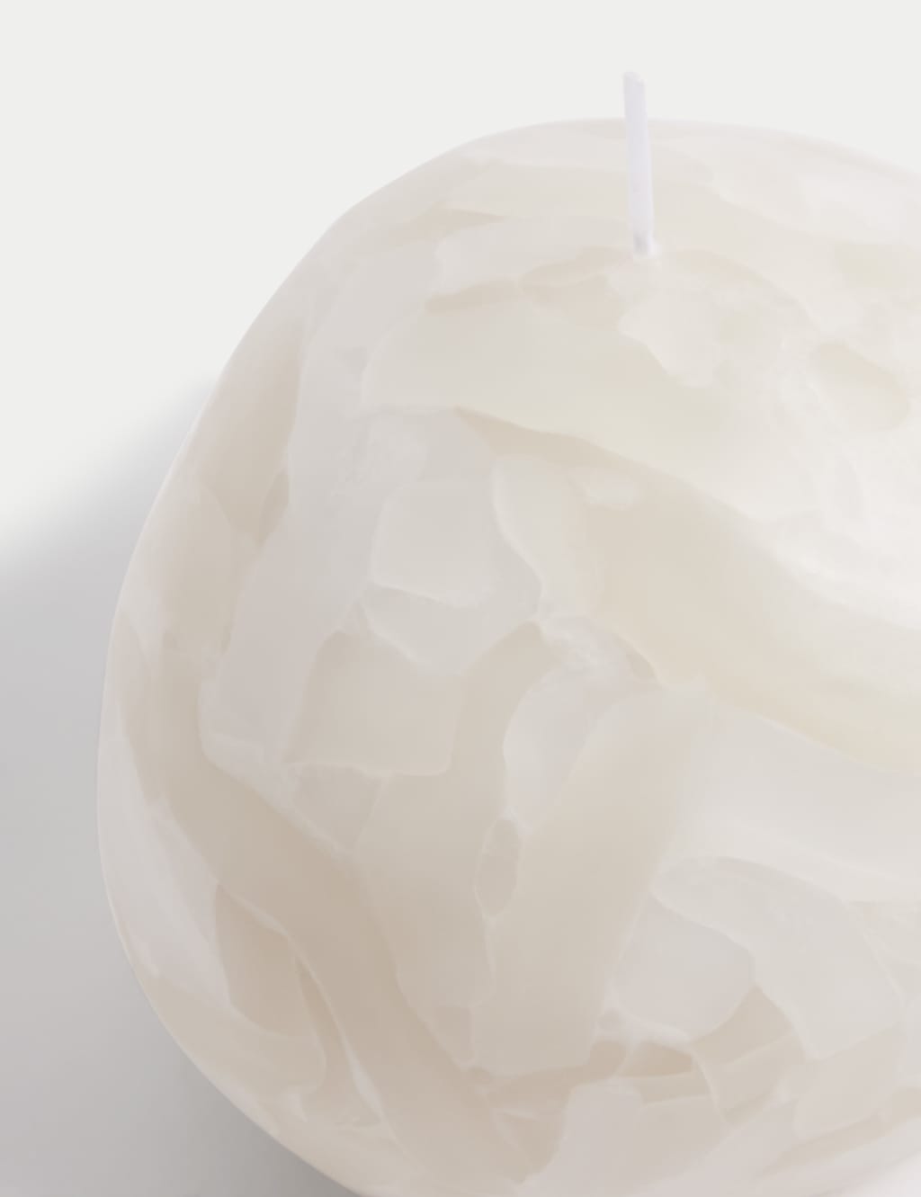 Marble Pebble Candle 3 of 4