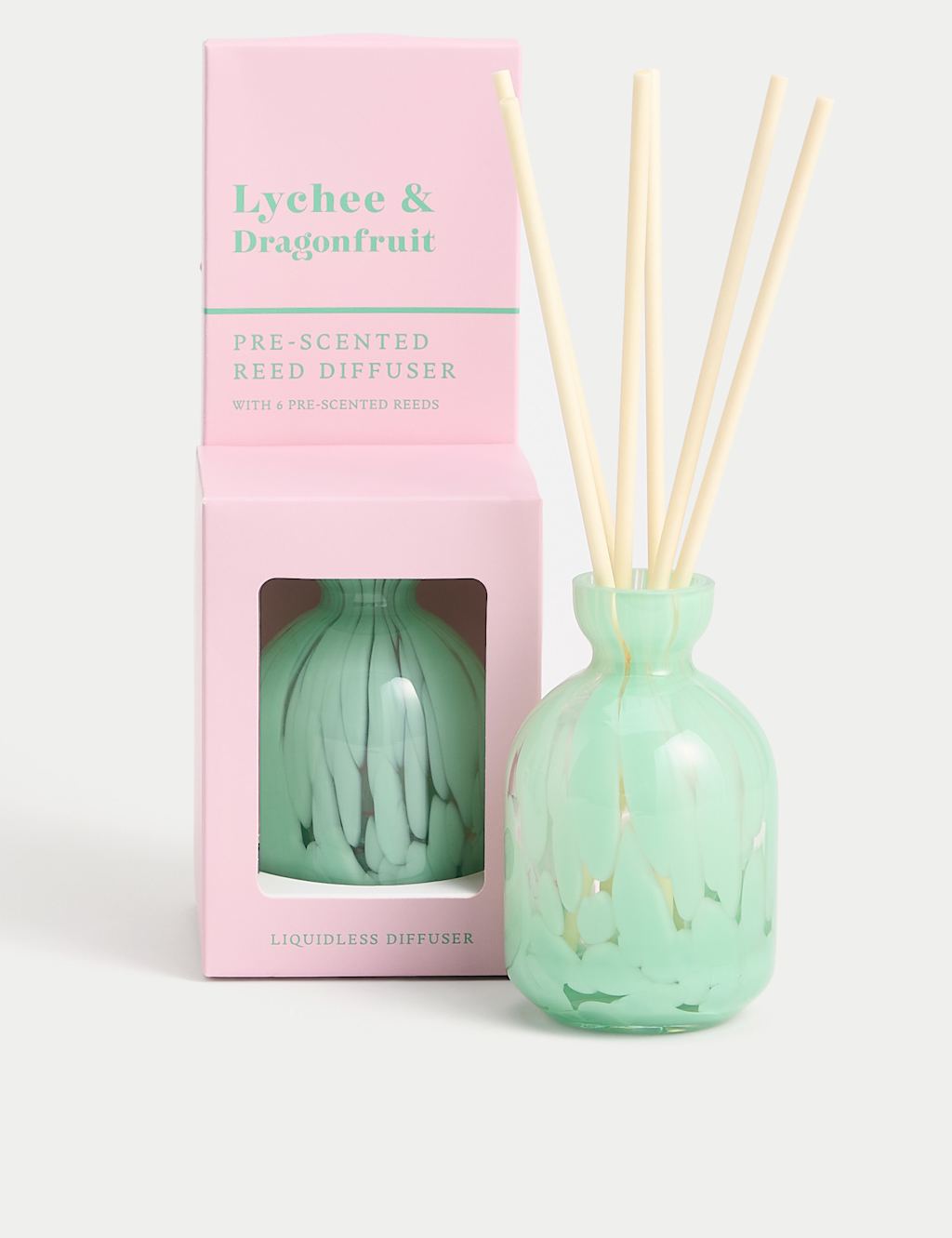 Lychee & Dragonfruit Pre-Fragranced Reed Diffuser 1 of 1