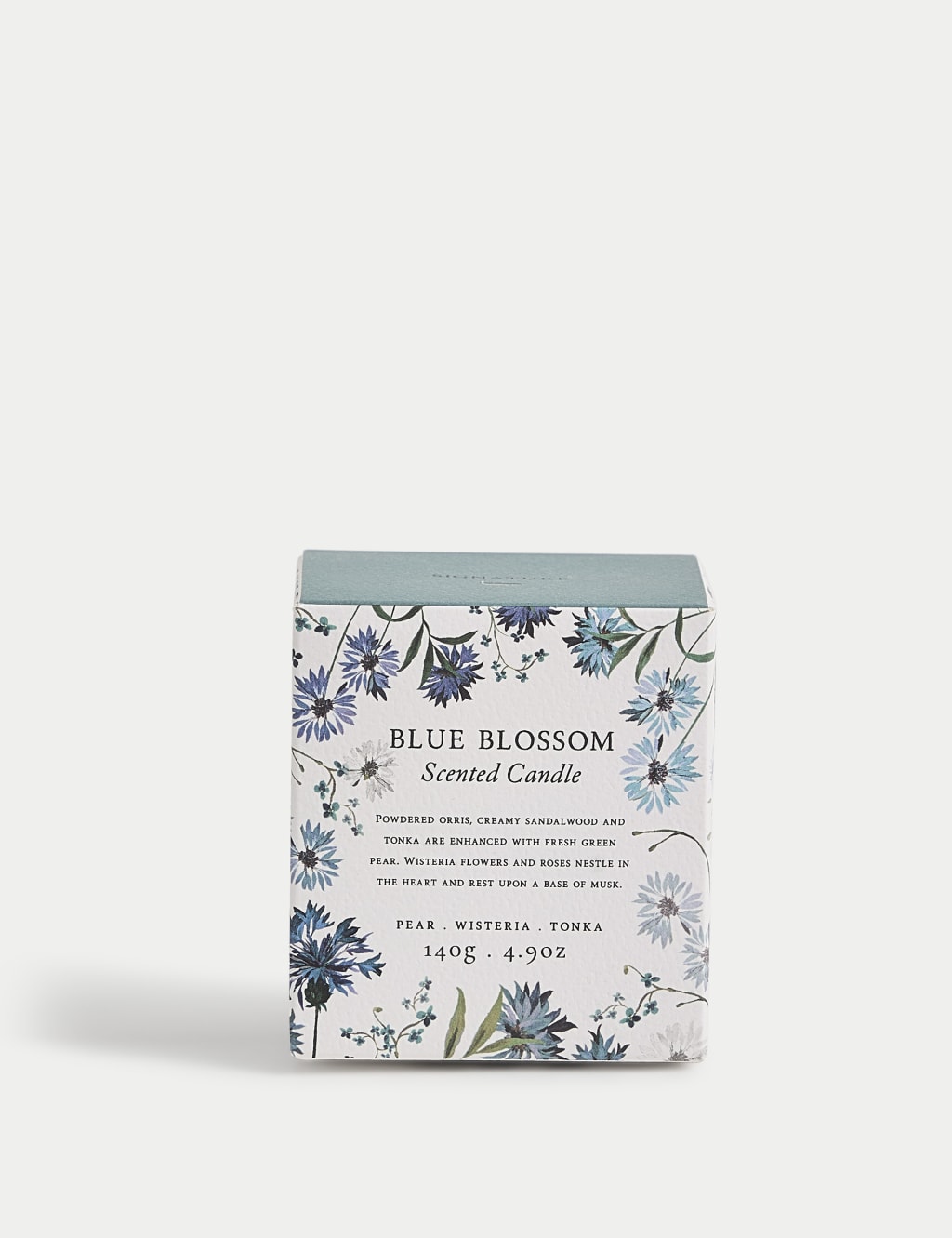 Blue Blossom Scented Candle 2 of 3