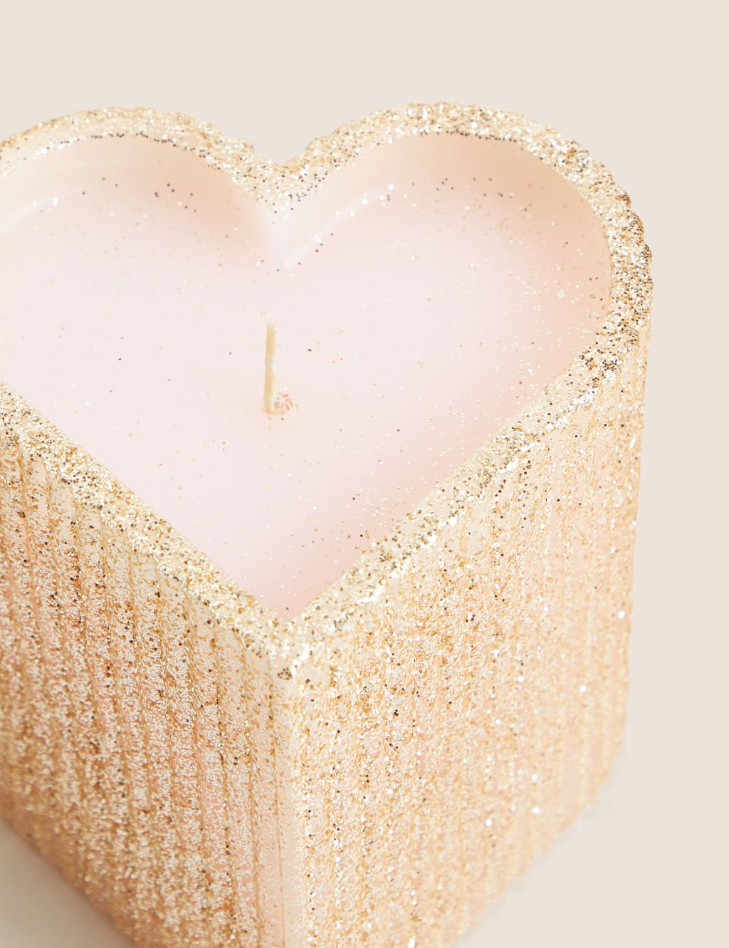 Heart Pillar Light Up Candle 4 of 5