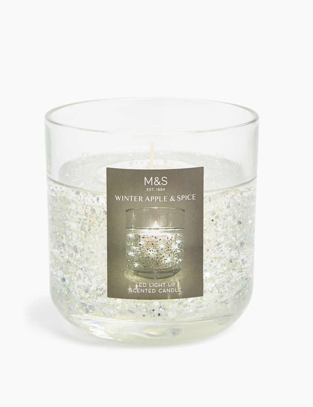 M&s led light up scented candle cheap