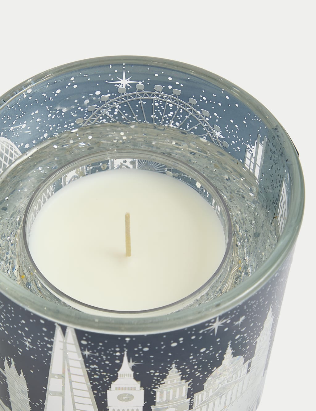 London Light Up Scented Candle Marks Sparkle M S