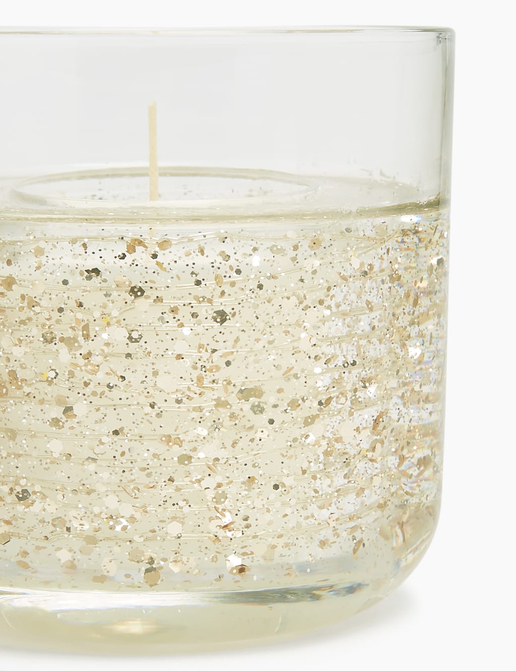Winter Apple & Spice Gold Light Up Candle 4 of 5