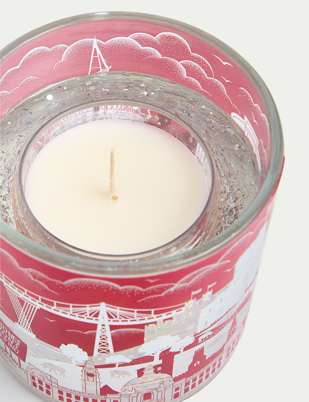 M&s led light up scented candle best sale