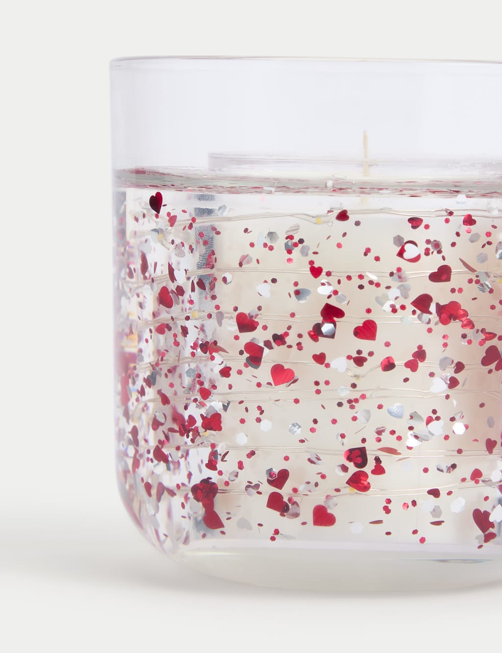 Yuzu & Pomegranate Heart Light Up Candle 4 of 4