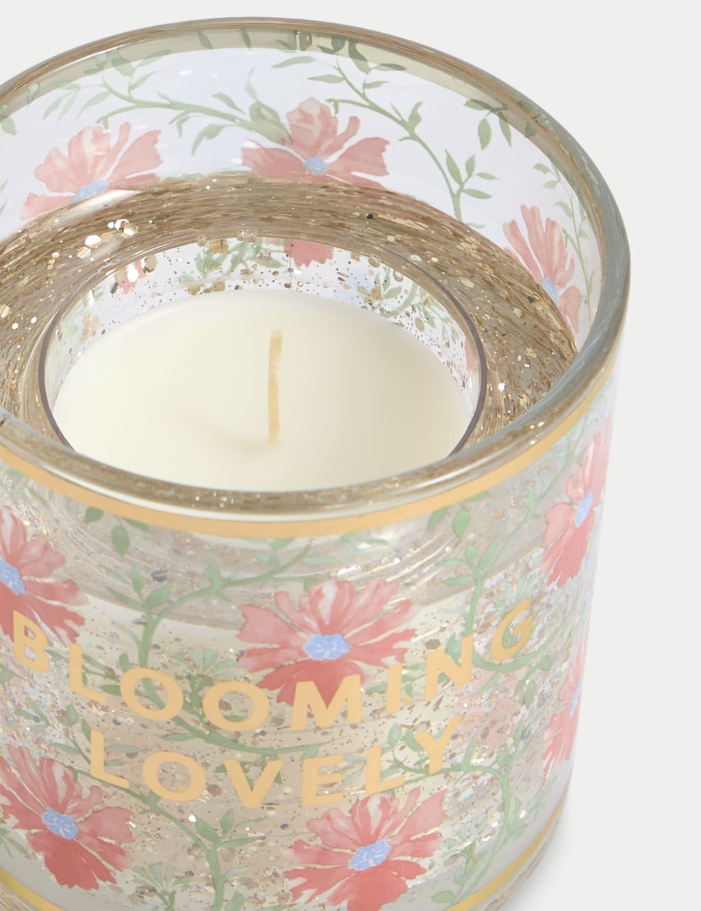 Blooming Lovely Light Up Candle Marks Sparkle M S