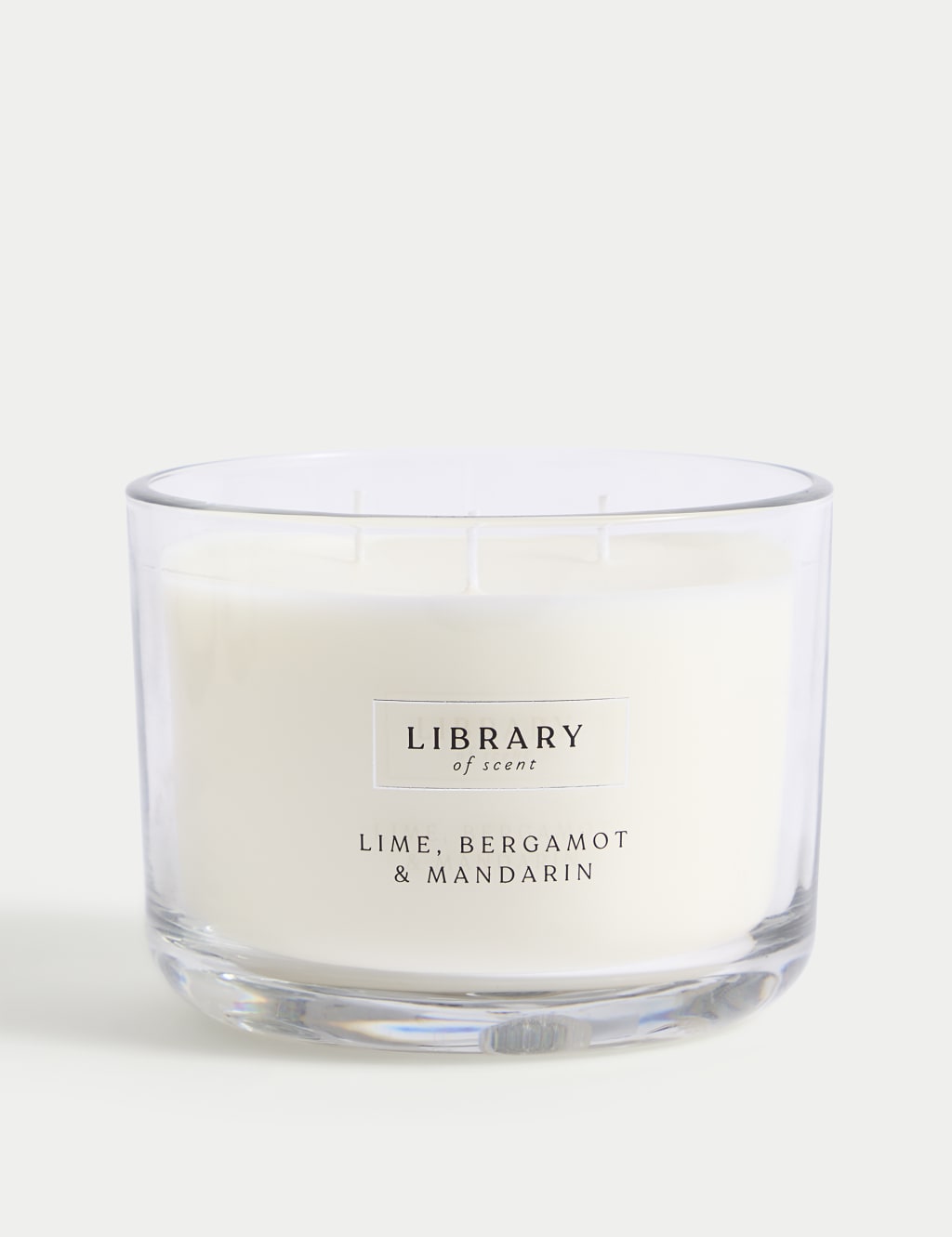 Lime, Bergamot & Mandarin 3 Wick Candle 3 of 5