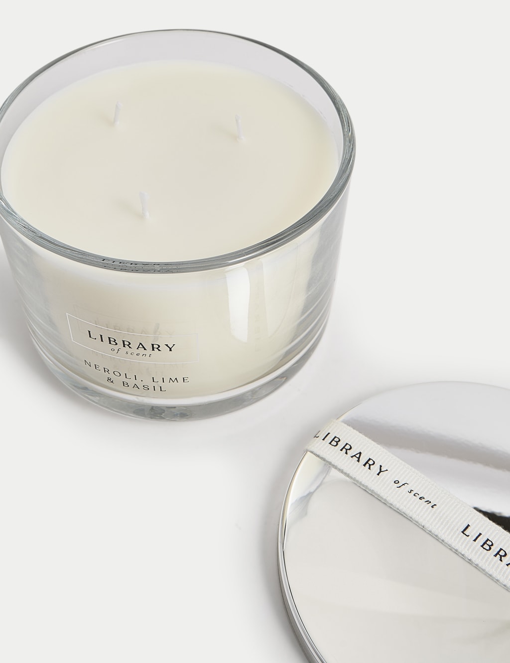 Neroli, Lime & Basil 3 Wick Candle 3 of 4
