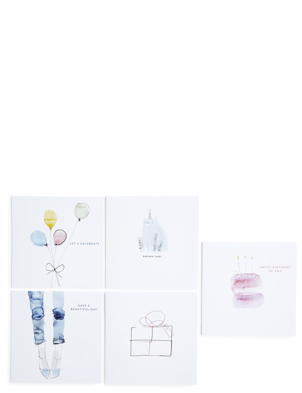 Illustration Pack Birthday Card Bundle 1 of 6