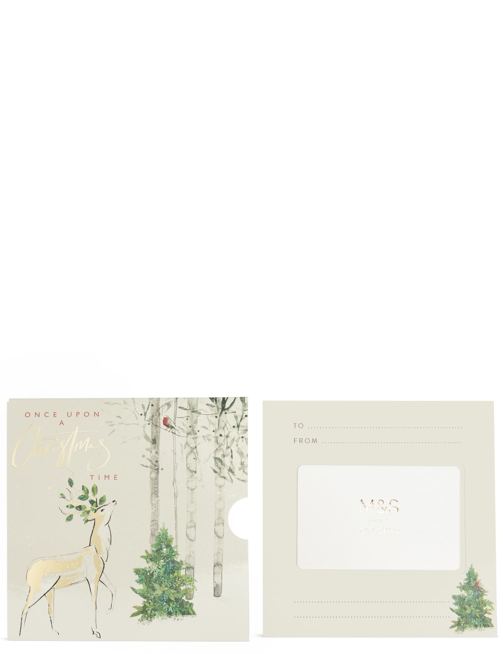 Deer in Forest Gift Card 2 of 4