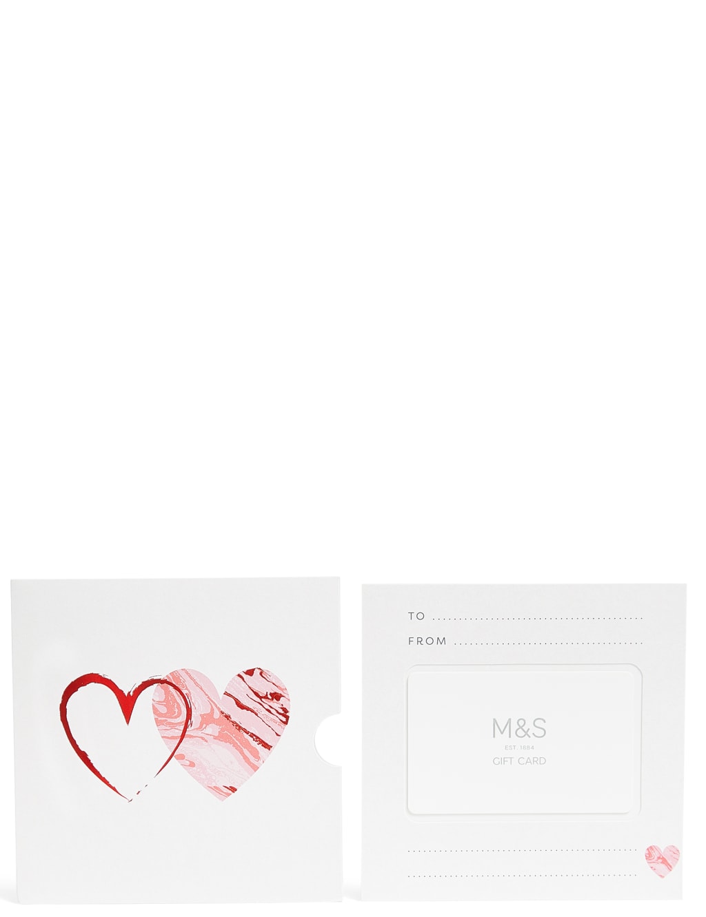 Red Hearts Gift Card 2 of 4