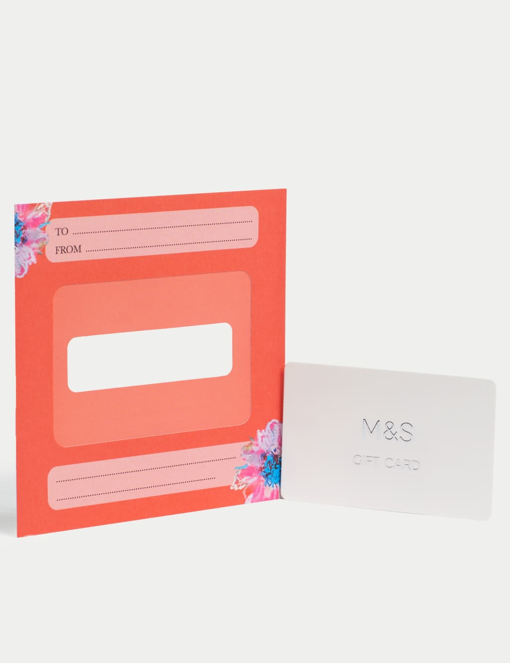 Coral Floral Gift Card 3 of 4