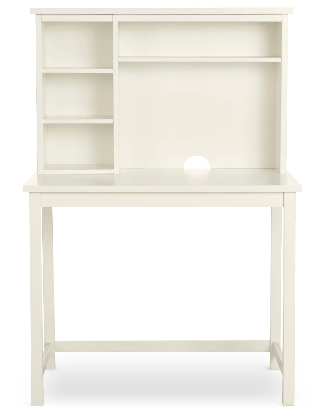 Dawson Desk Top Shelves White 1 of 7