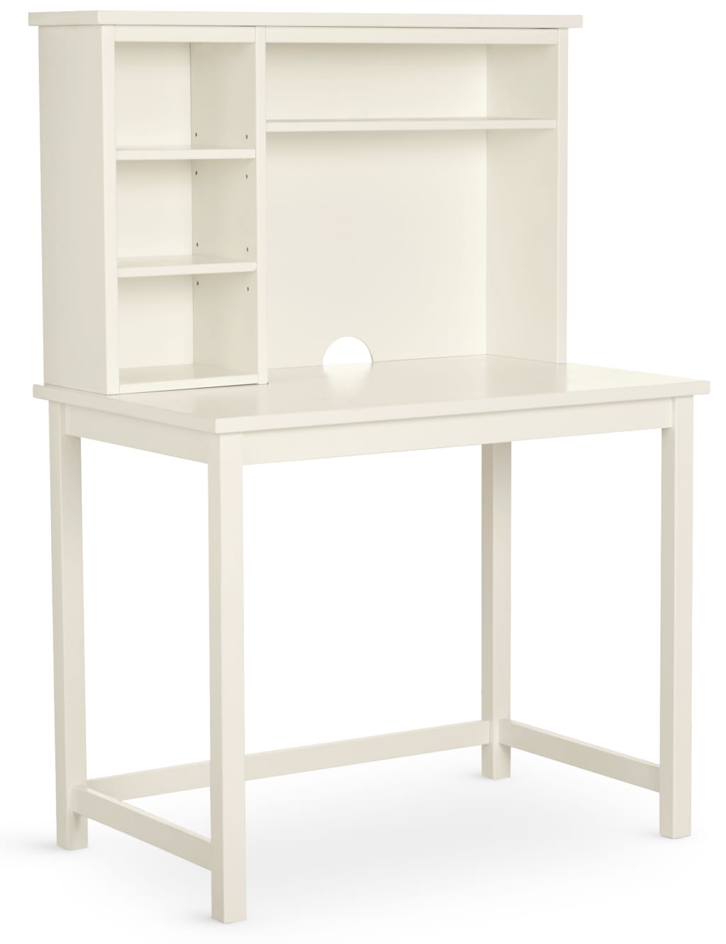 Dawson Desk Top Shelves White 2 of 7