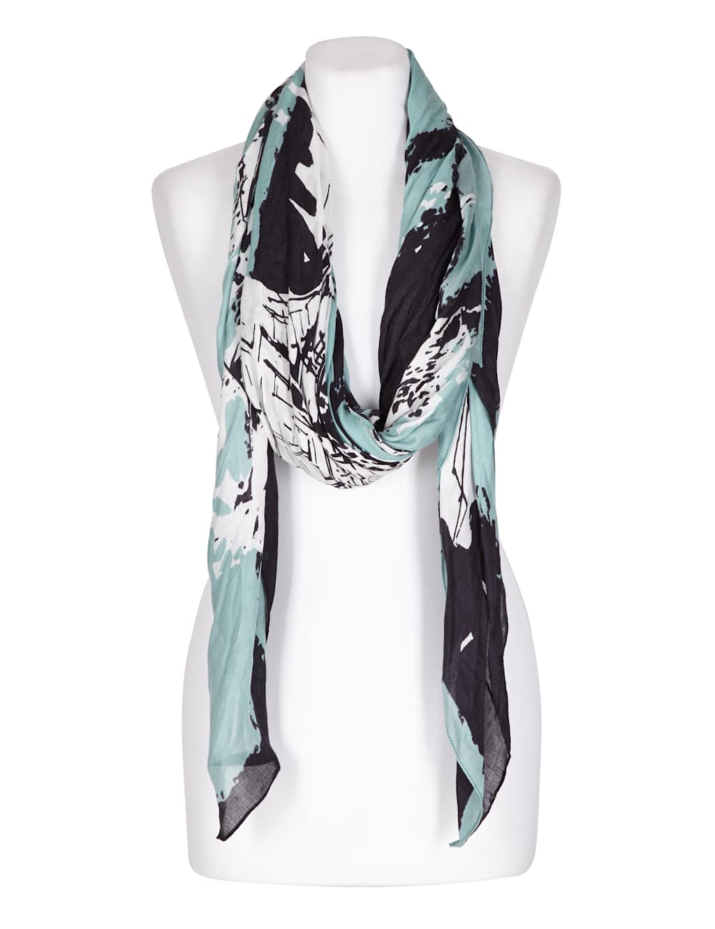 Pure Modal Lightweight Paris Print Scarf 3 of 3