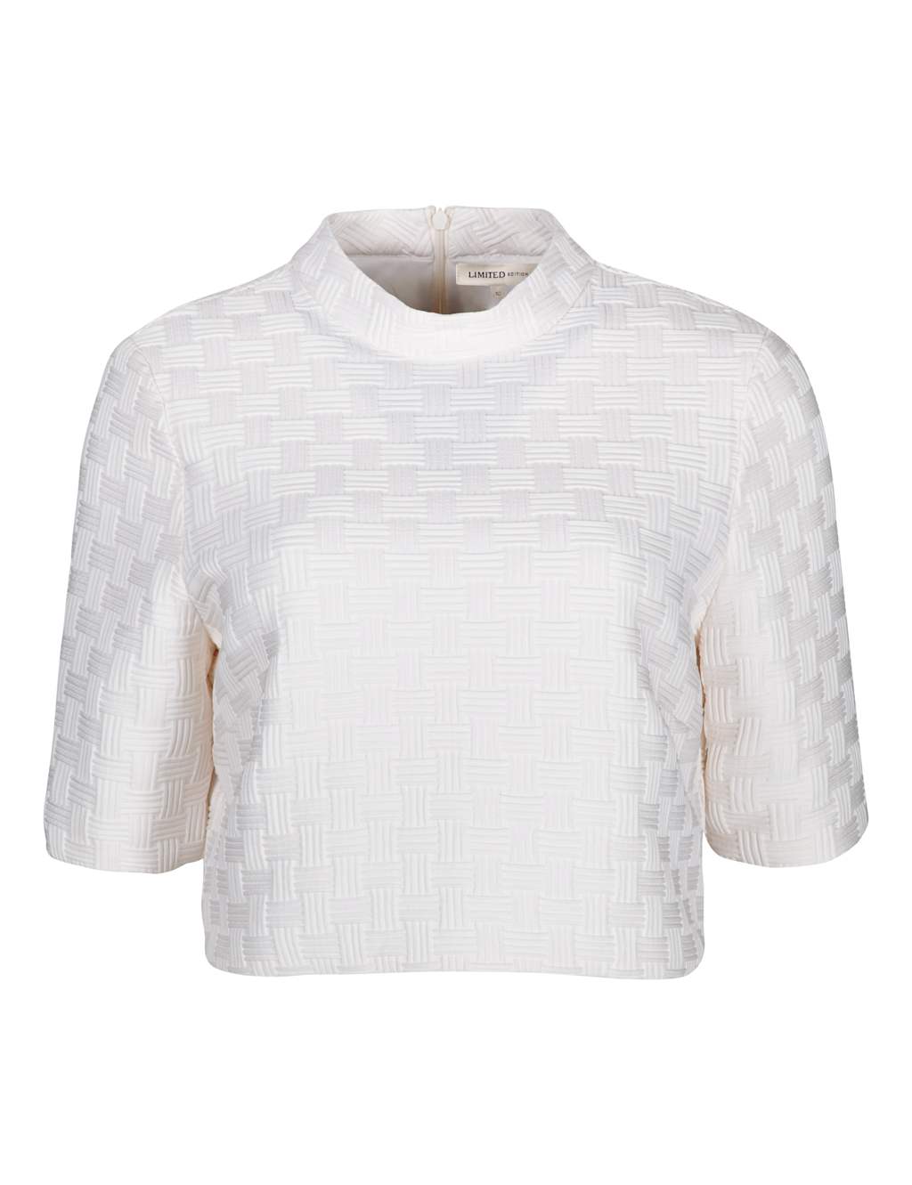 Textured Weaved Crop Top 4 of 6