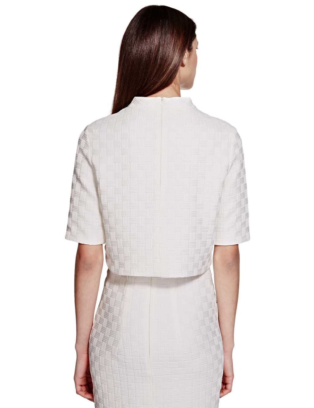 Textured Weaved Crop Top 6 of 6