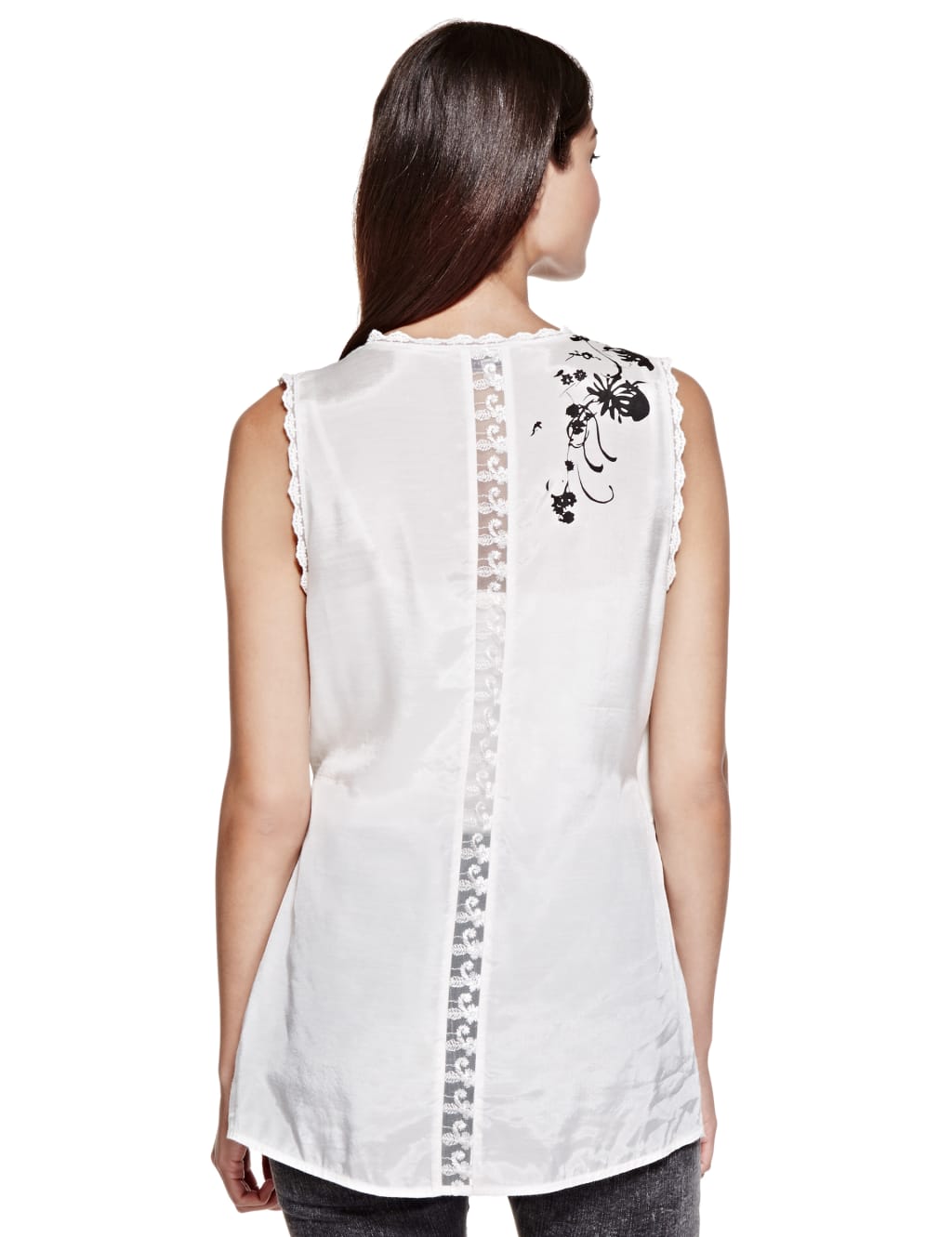 Printed Tunic Wrap Top 6 of 6