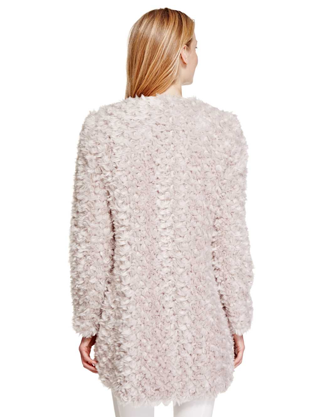 Faux Fur Swirl Coat 4 of 4