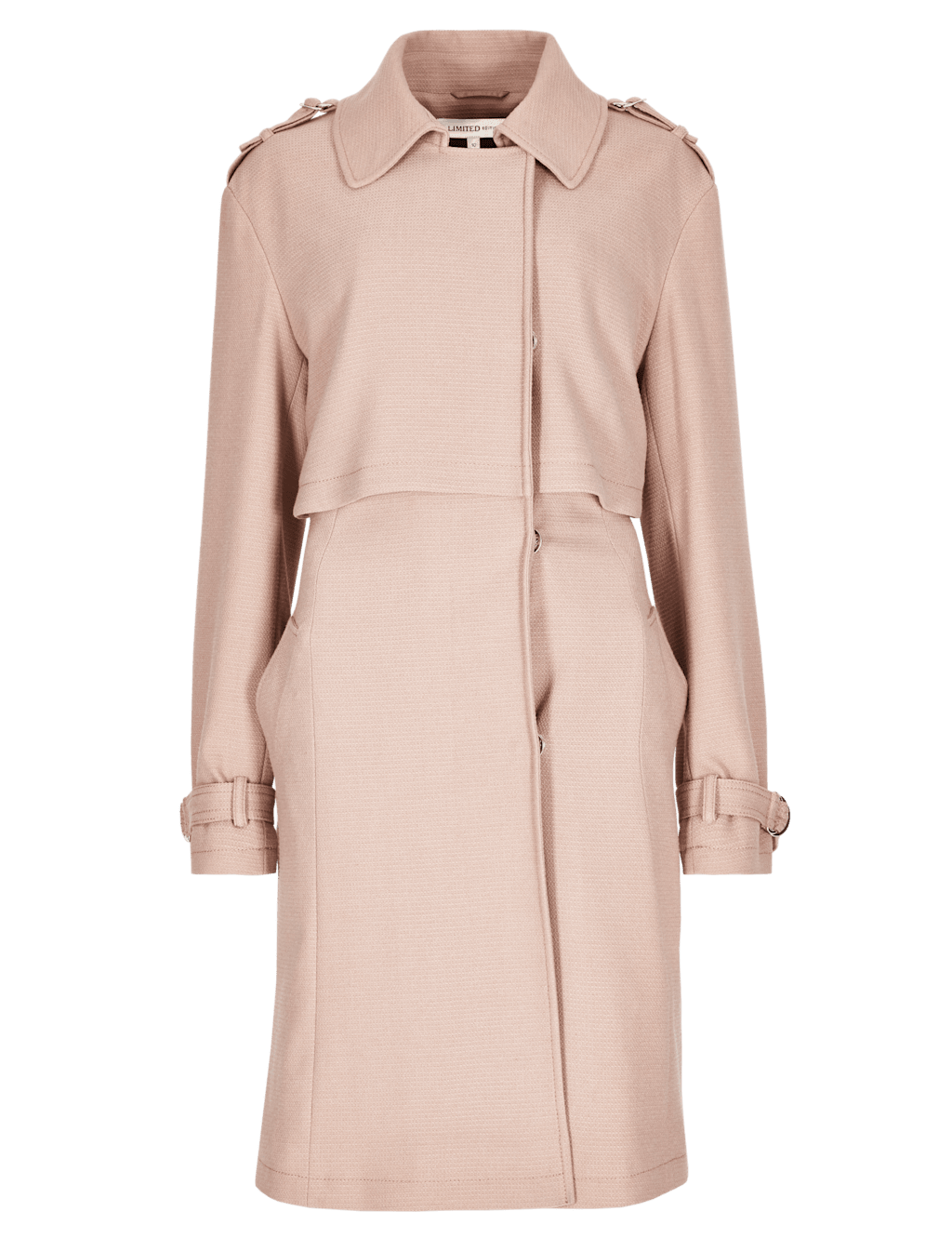 Collared Neck Belted Mac 2 of 4