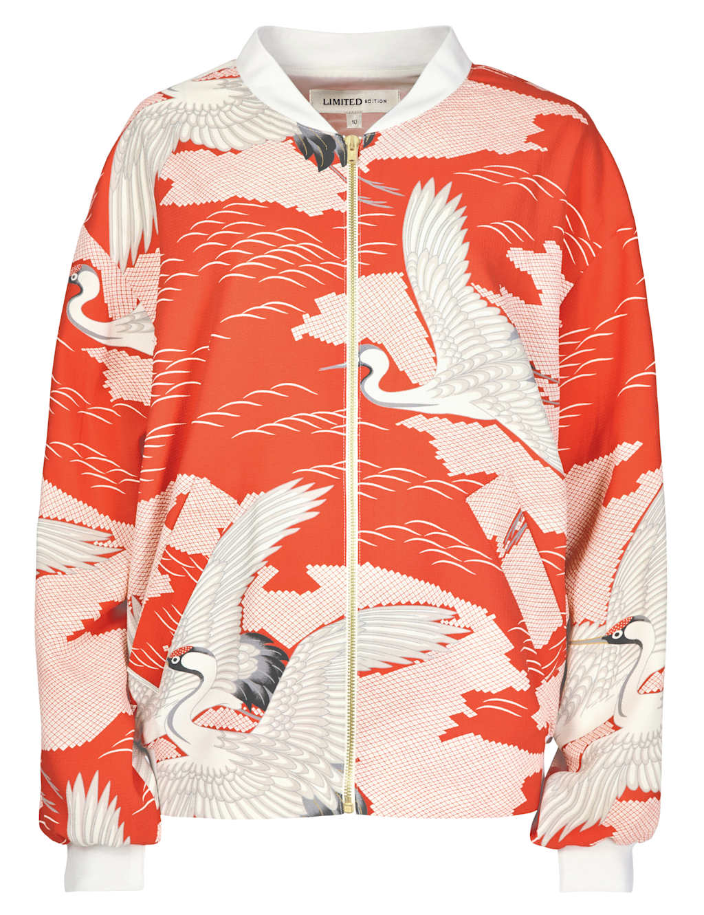 Stork Print Bomber Jacket 4 of 6