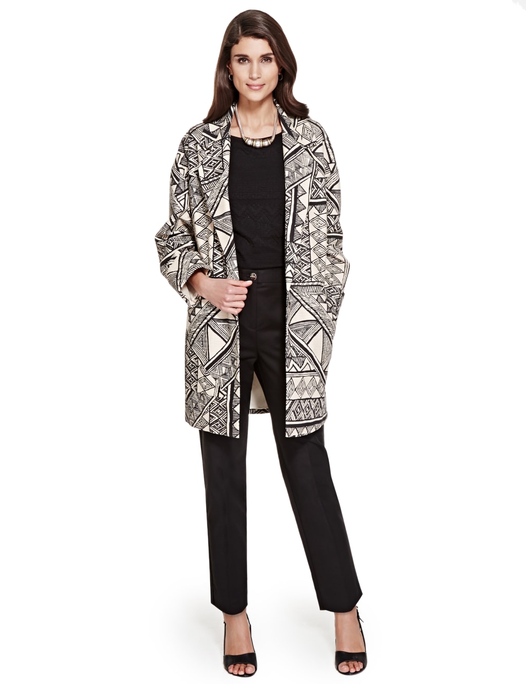 Abstract Print Coat 4 of 5