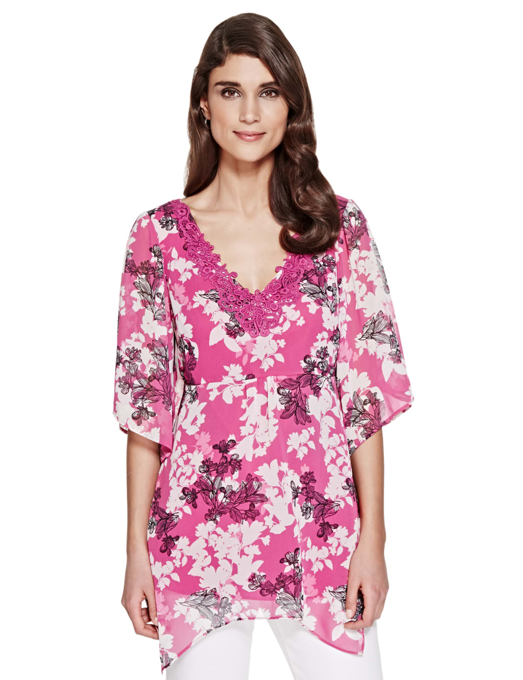 Crochet Floral Kaftan 1 of 4