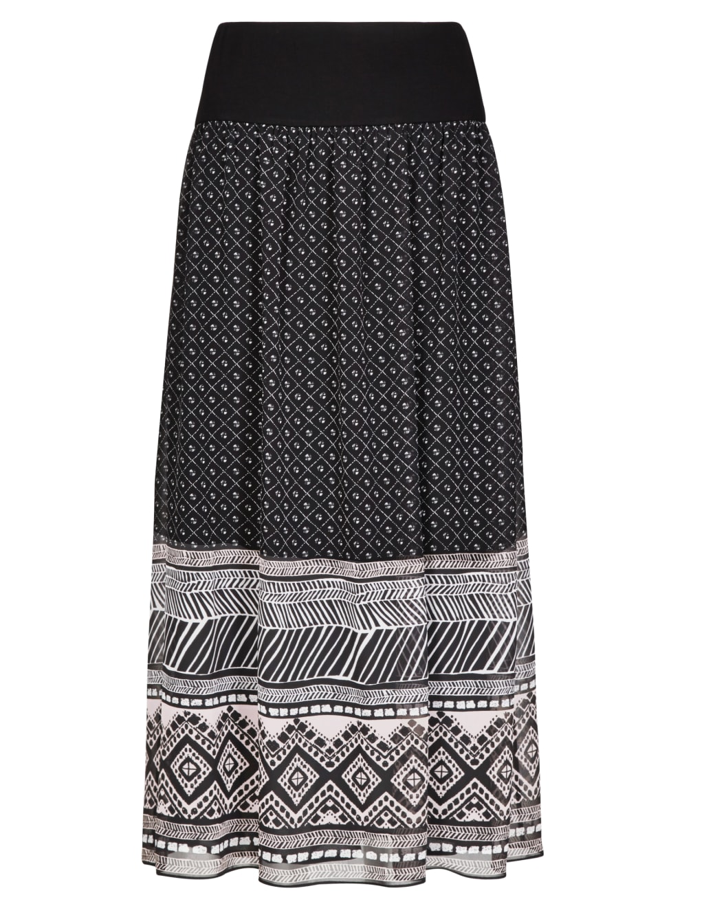 Aztec Border Maxi Skirt 4 of 6