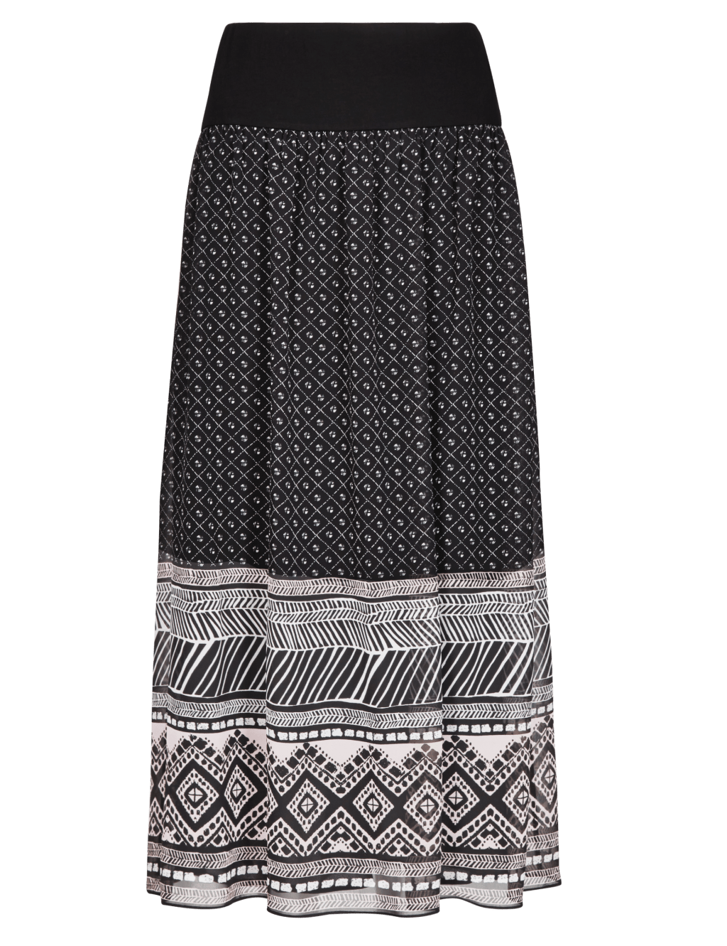 Aztec Border Maxi Skirt 2 of 6