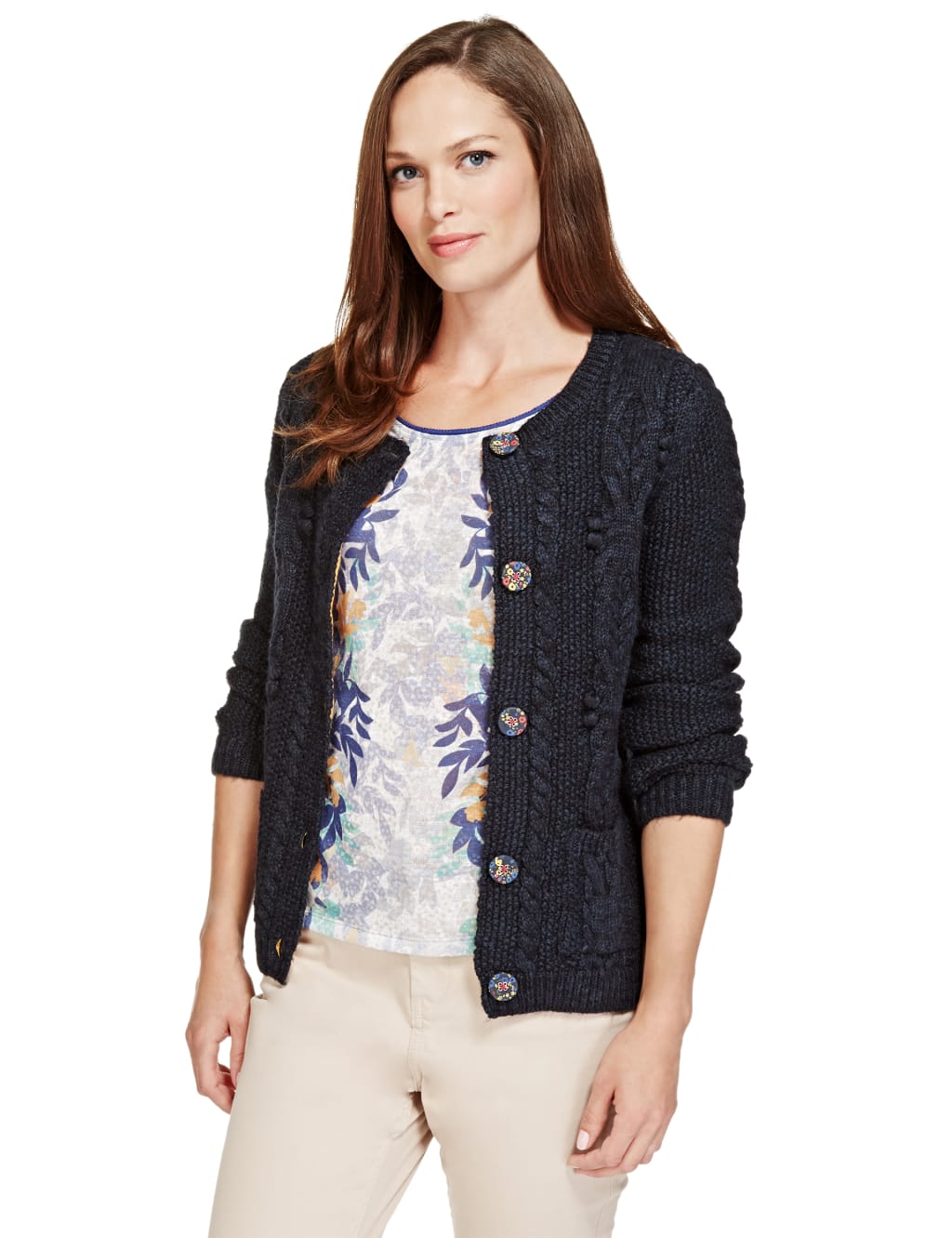 Marks and spencer cardigans per una top