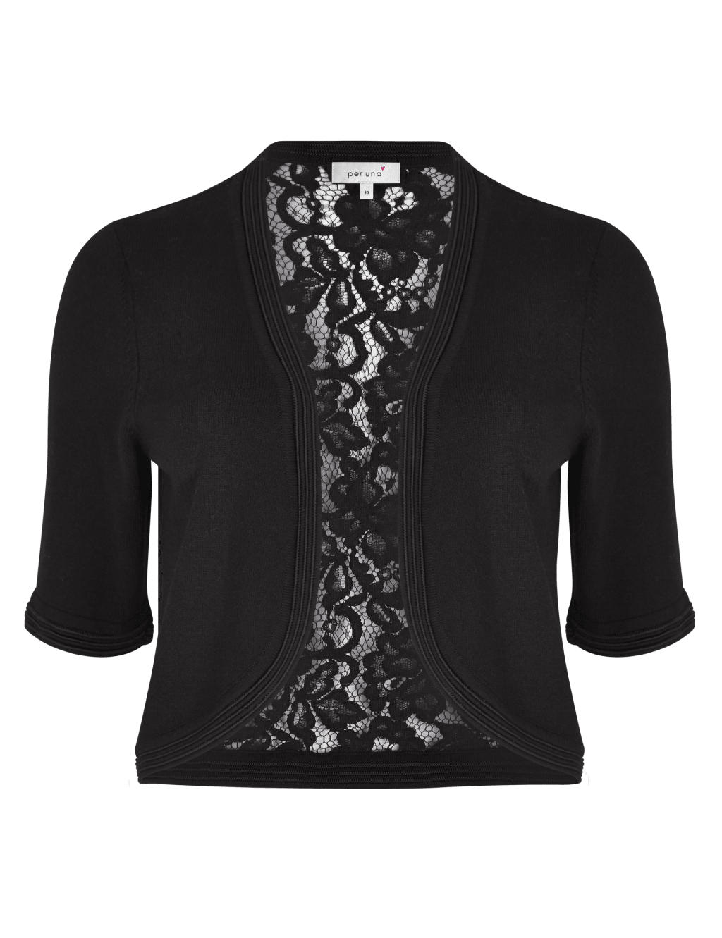 Floral Lace Back Dress Cardigan 2 of 4