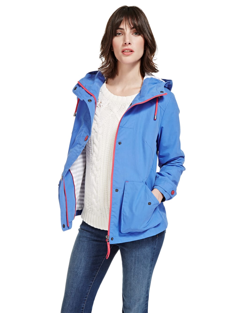 Body Sensor™ Hooded Mac with Stormwear™ 1 of 5