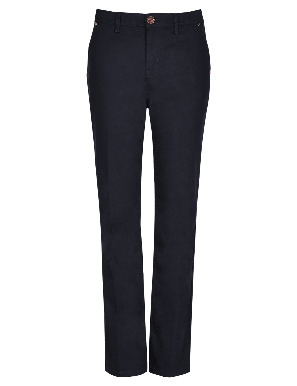 Roma Rise Straight Leg Denim Jeans 2 of 3