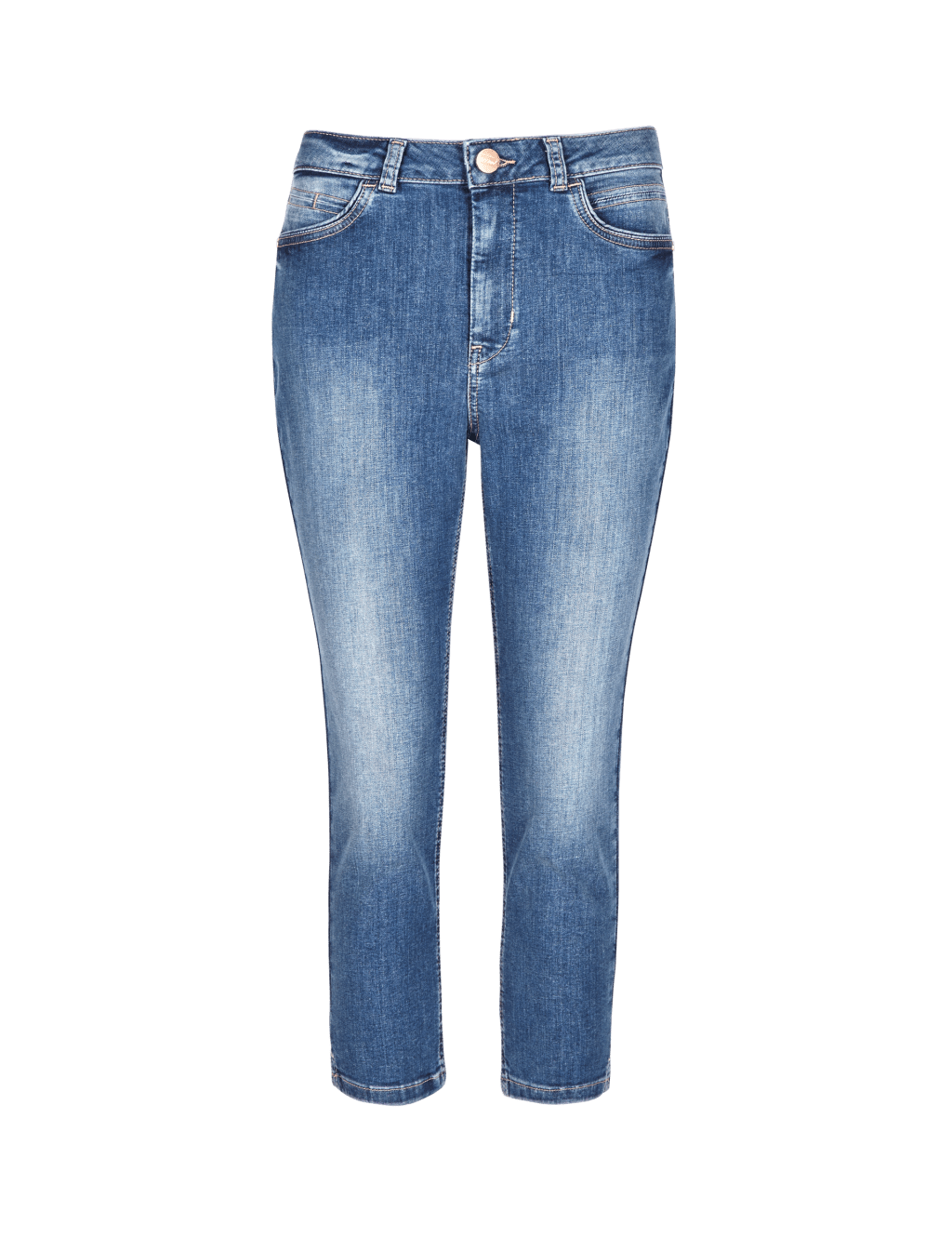 Roma Rise Cropped Slim Leg Jeans Per Una M S