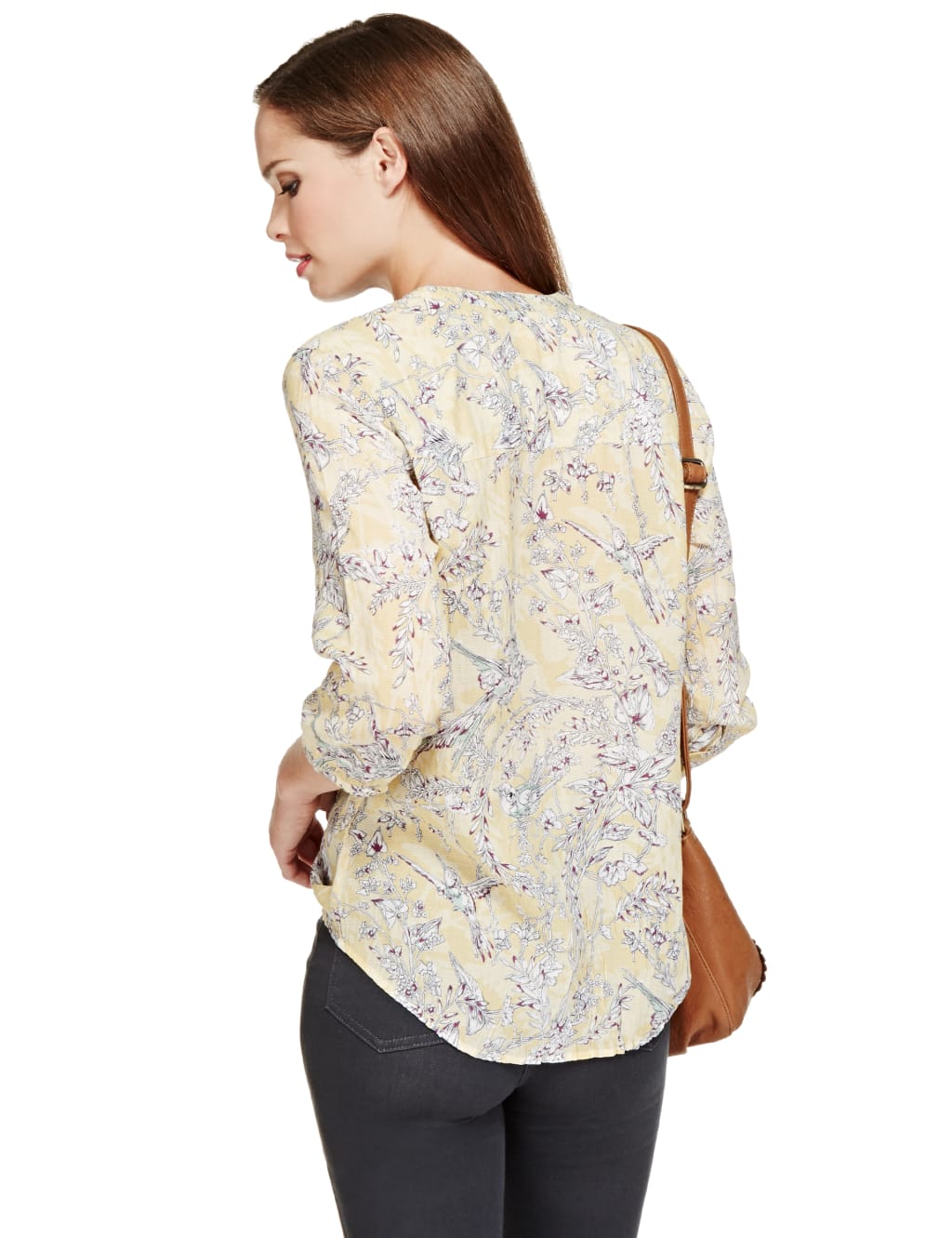 Bird Print Blouse 4 of 4