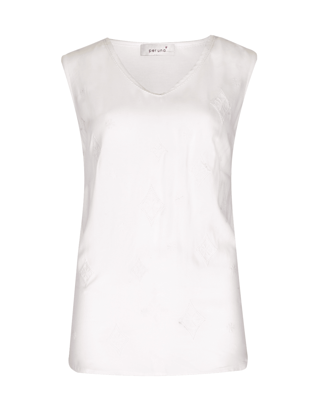 Sleeveless Embroidered Vest Top 2 of 4