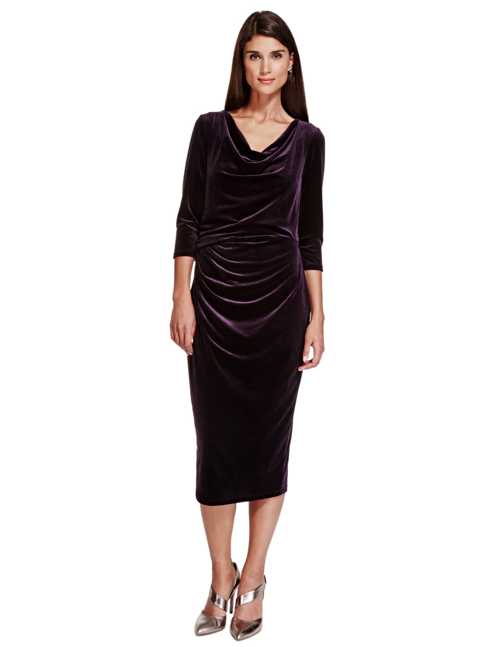 M and s velvet dress 2025