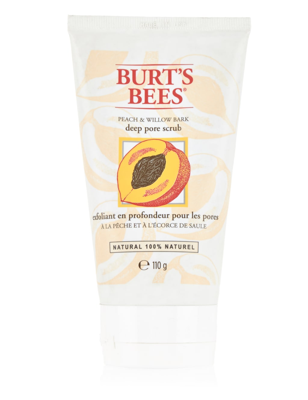 Peach & Willow Bark Deep Pore Scrub 110g 1 of 1