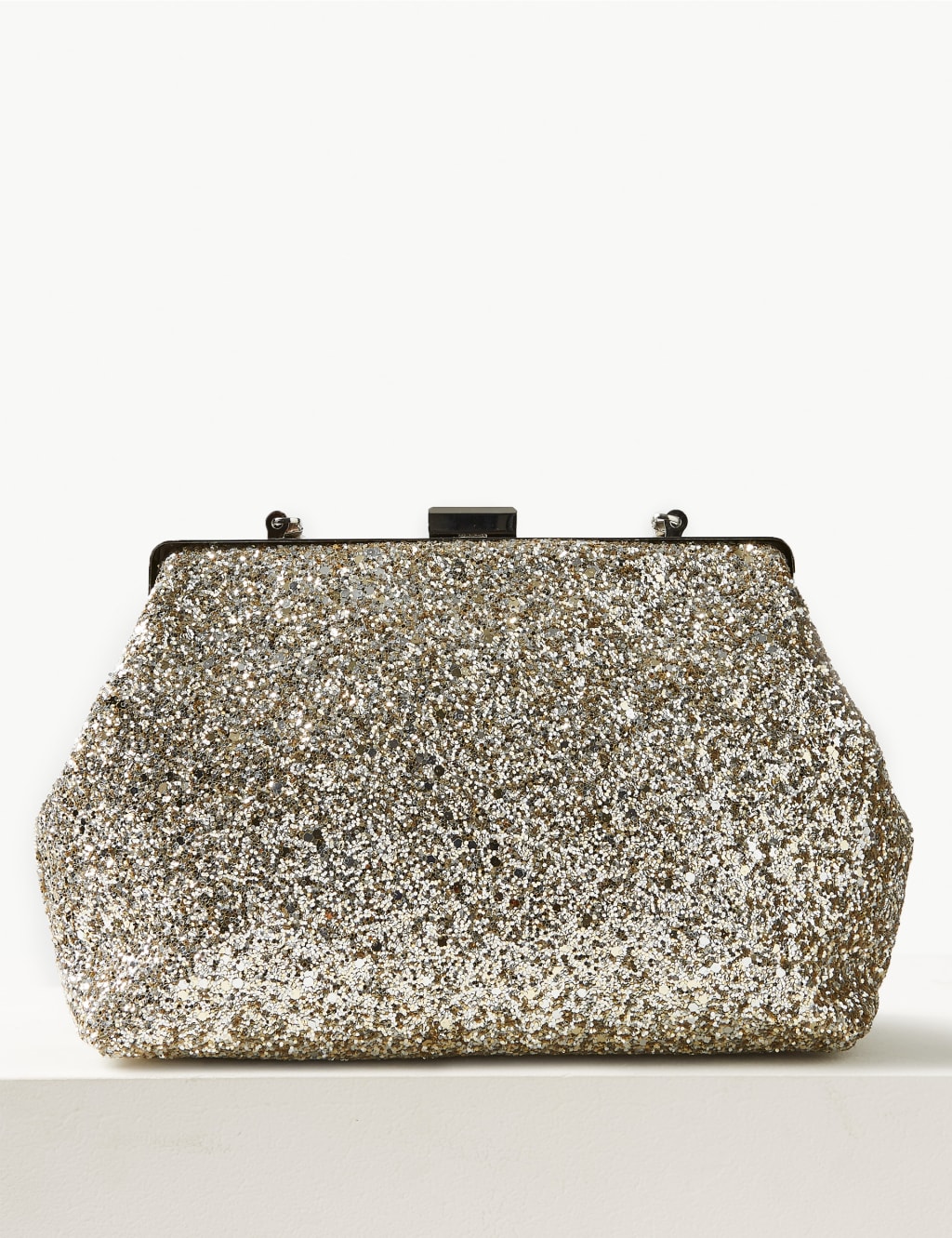 Glitter Frame Clutch Bag 4 of 6