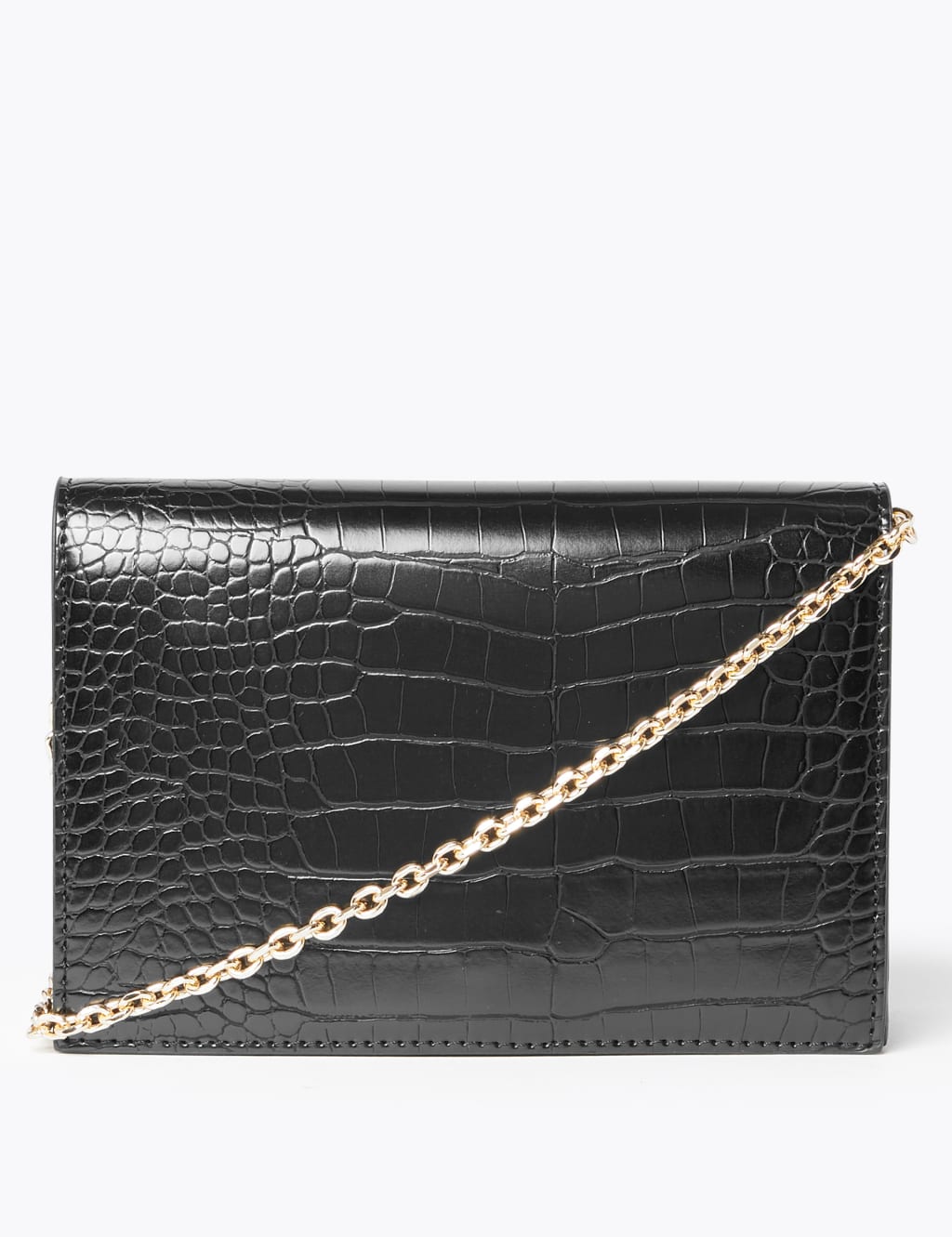 Foldover clutch outlet