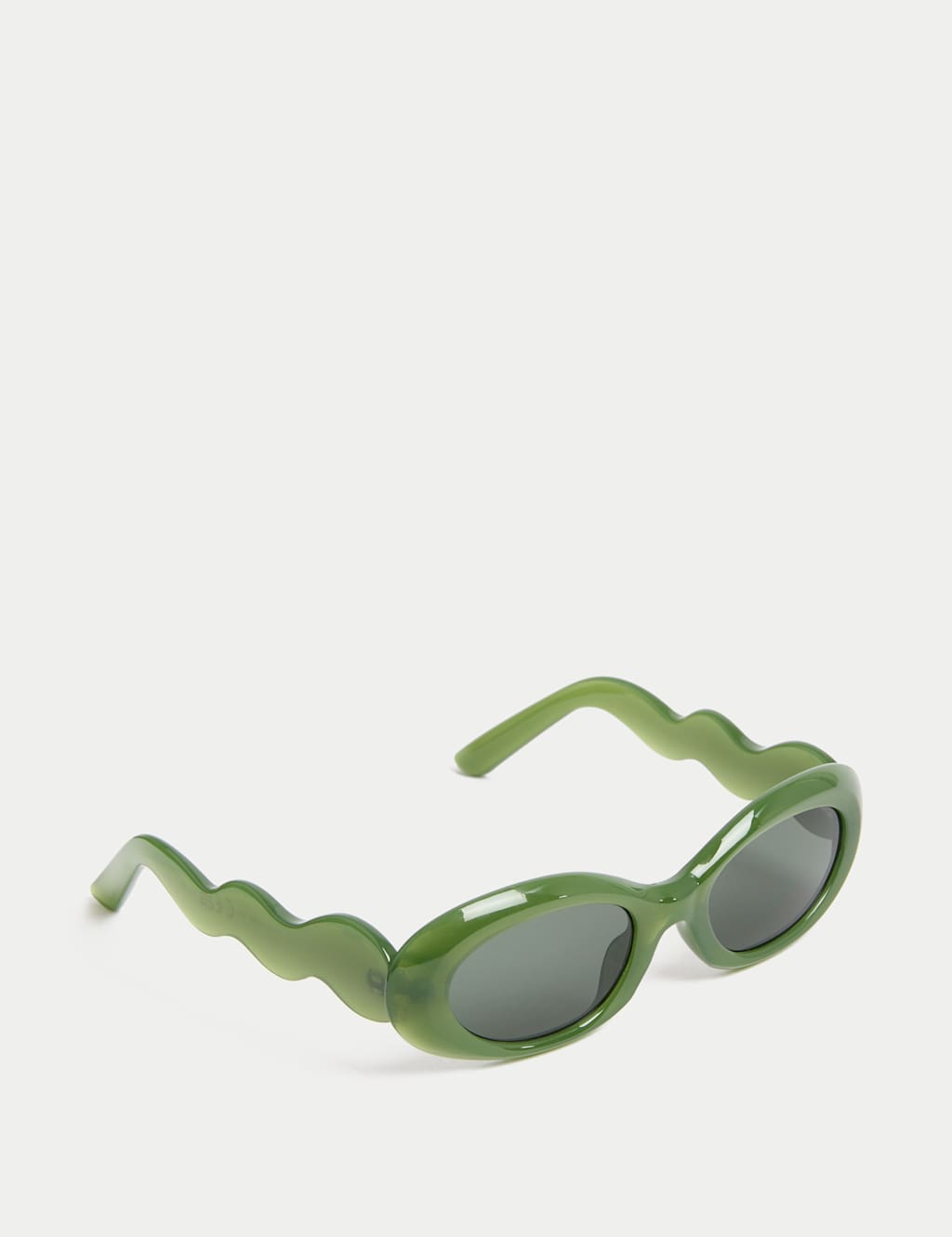 Bevelled Oval Sunglasses 2 of 2